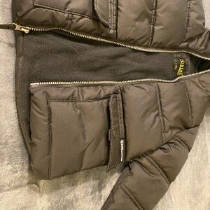 Xhilaration Charcoal Puffer Jacket